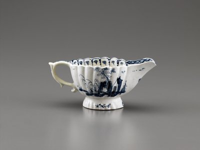 Sauceboat, from the china manufactory, Gousse Bonnin & G. A. Morris, 1770-72 by American School